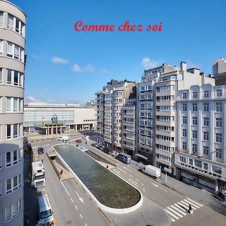 Lichtrijk En Comfortabel Hoekappartement Met Gratis Parking En Zeer Centraal Gelegen - Comme Chez Soi ออสเทนด์ ภายนอก รูปภาพ